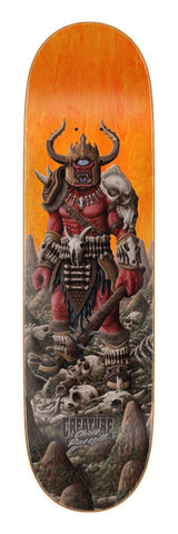 Creature Skateboard Deck 8.53in x 32.19in Russell Caverns