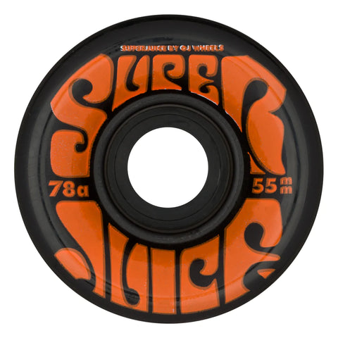 OJ WHEELS 55MM SUPER JUICE BLACK 78A