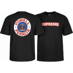 Powell Peralta Supreme T-shirt - Black