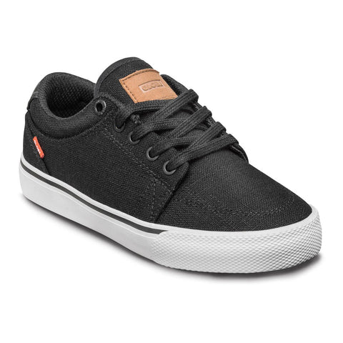 GLOBE KIDS SHOES BLACK HEMP