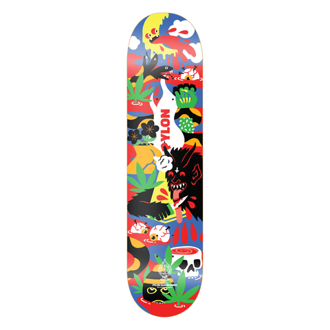 PYLON SKATEBOARDS GOOD NIGHT 8.5" WIDE DECK