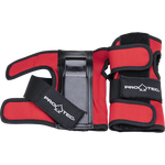 PROTEC STREET WRIST GUARDS - RED AND BLACK