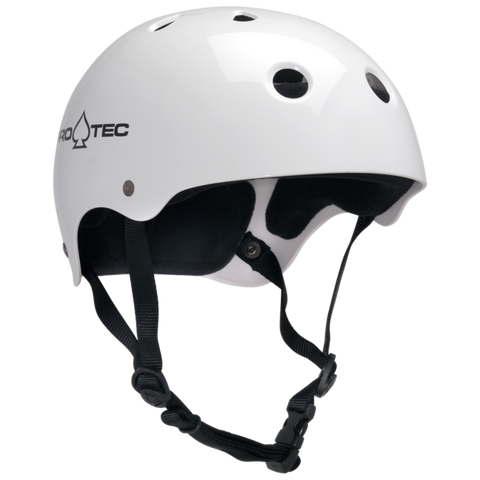 PROTEC CLASSIC SKATE HELMET - GLOSS WHITE