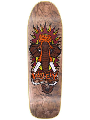 NEW DEAL MIKE VALLELY MAMMOTH OLD SCHOOL REISSUE DECK NATURAL