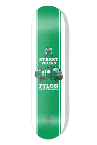 PYLON SKATEBOARDS STREET WORKS / 8.25 INCH WIDE