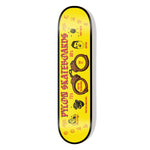 PYLON SKATEBOARDS GOLD CUFS / 8.0 INCH WIDE DECK